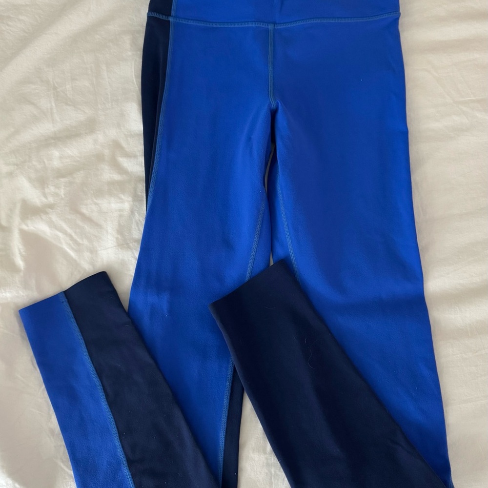 Athleta Girl Blue and Navy Leggings